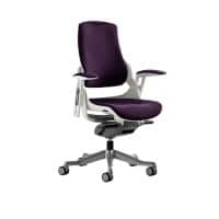 Dynamic Synchro Tilt Executive Chair Height Adjustable Arms Zure Tansy purple Seat With Headrest High Back