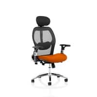 dynamic Sanderson II Executive Chair Basic Tilt Mesh Fabric Height-Adjustable Armrest Tabasco Red 120 kg Sanderson II 710 x 750 x 1,165 mm