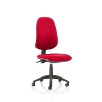 Dynamic Independent Seat & Back Task Operator Chair Without Arms Eclipse Plus XL Bergamot Cherry Seat Without Headrest High Back
