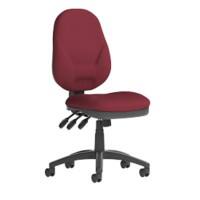 Dynamic Independent Seat & Back Task Operator Chair Without Arms Eclipse Plus XL Ginseng Chilli Seat Without Headrest High Back