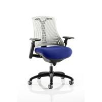 dynamic Flex Operator Chair Synchro Tilt Fabric Height-Adjustable Armrest Blue 110 kg Flex 690 x 680 x 945 mm