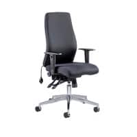 dynamic Onyx Ergo Posture Chair Basic Tilt Fabric Height-Adjustable Armrest Black 110 kg Onyx 610 x 670 x 1,210 mm