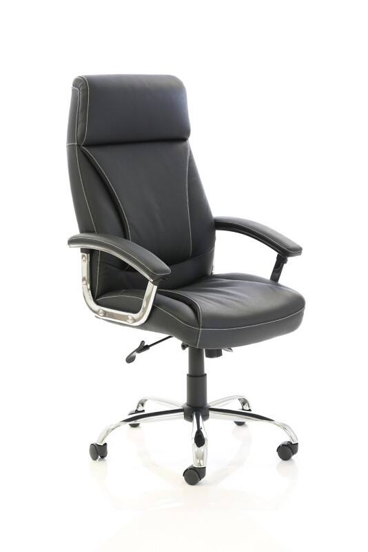 dynamic Penza Executive Chair Basic Tilt Bonded leather Fixed Armrest Black 125 kg Penza 650 x 690 x 1,200 mm