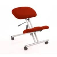 Dynamic Kneeling Stool Without Arms Kneeler Tabasco Red Seat Without Headrest Medium Back