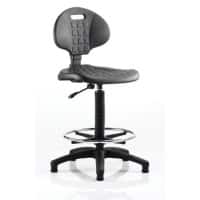 dynamic Malaga Operator Chair Permanent Contact Plastic Black 125 kg 610 x 610 x 940 mm