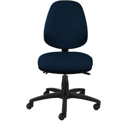 ENERGI-Plus Task Office Chair Without Arms Without Arms Fabric Blue High Back