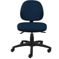 ENERGI-Plus Task Office Chair Without Arms Without Arms Fabric Blue Medium Back