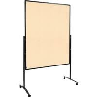 Legamaster Freestanding Notice Board PREMIUM PLUS Beige 150x120 cm