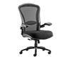Dynamic Synchro Tilt Heavy Duty Chair Height Adjustable Arms Houston Black Seat Without Headrest High Back