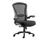 dynamic Houston Heavy Duty Chair Synchro Tilt Mesh Fabric Height-Adjustable Armrest Black 205 kg Houston 750 x 720 x 1,120 mm