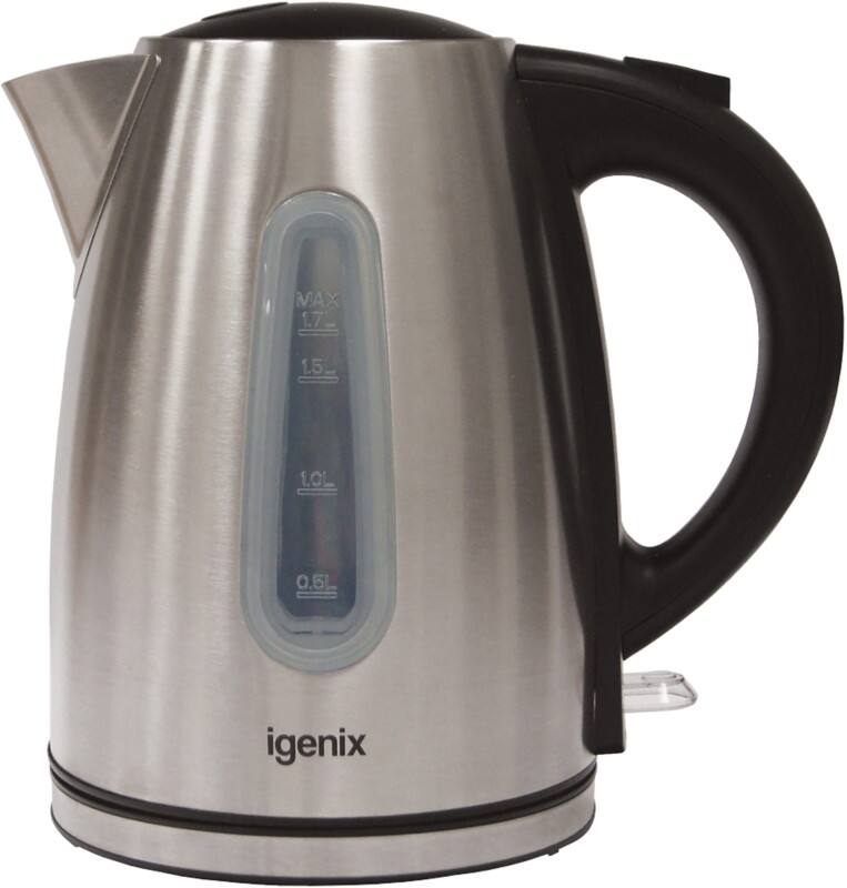 igenix Electric Kettle 1.7 L Silver 3000 W