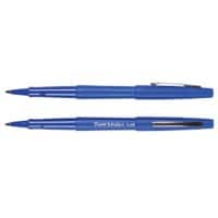 PaperMate Fineliner Pen Flair Broad 0.7 mm Blue Pack of 12