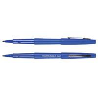 PaperMate Fineliner Pen Flair Broad 0.7 mm Blue Pack of 12