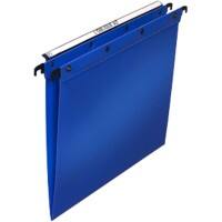 Elba Suspension File Ultimate Foolscap 30 mm PP Blue Pack of 10