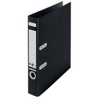 Leitz Lever Arch File A4 52 mm Black 2 ring Cardboard Portrait Carbon Neutral Recycled Card 100%