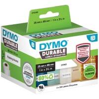 DYMO LW 2112285 Label Tape White 25 x 89 mm