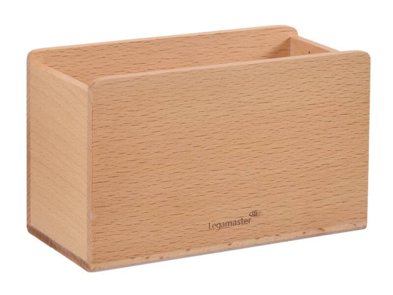 Legamaster 7-122725 Wooden magnetic glassboard accessory holder Beech
