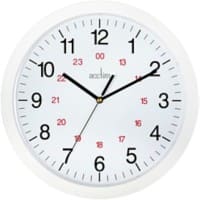 Acctim Clock 21162 30 x 30 x 3.8 x 30 cm White