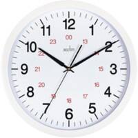 Acctim Analog Wall Clock White 35.5 x 35.5 x 5.1 x 35.5 cm