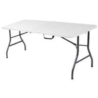 Cosco Folding Table 14678WSP1 73,98 x 182,88 x 74,93 cm Black White