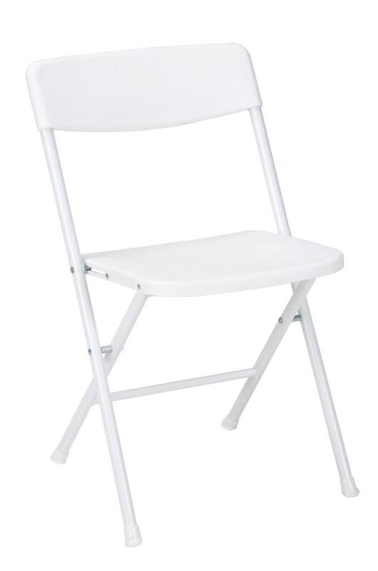 Cosco Folding Chair 37825WHT4E 739,9 x 449,83 x 479,81 mm White Pack of 4