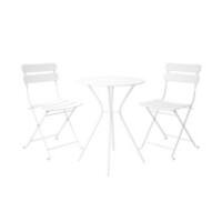 Cosco Table and Chair set 87623WHT1EUK 1 Table and 2 Chairs White