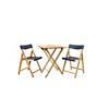 Tramontina Bistro set 10630/093 1  Table and 2  ChairsTeak wood Brown
