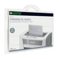 Leitz IQ Shredder Oil Sheets 80070000 Pack of 12