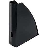Leitz Recycle Magazine File 5326 A4 CO2 Neutral 98% Recycled Plastic Black 7.5 x 25.8 x 31.2 cm