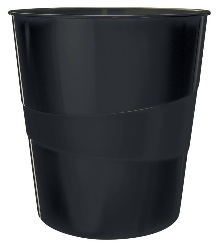 Leitz Recycle Waste Bin 15 L Black Plastic