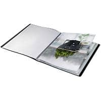 Leitz Recycle Display Book A4 CO2 Neutral Black 90% Recycled Plastic 20 Pockets