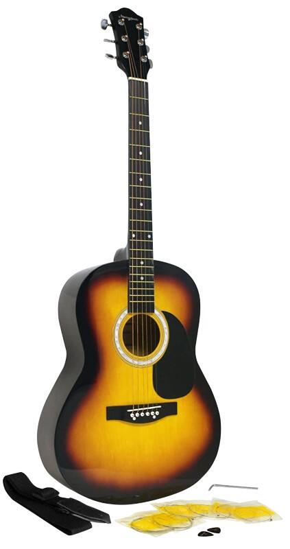 Martin Smith Acoustic Guitar W-100-SB-PK Sun Multicolour