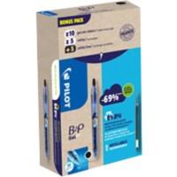 Pilot Gel Pen B2P Black Pack of 10 Pens and 10 Refills