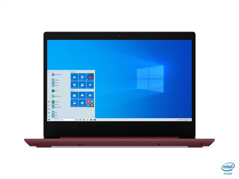 LENOVO Laptop 14IIL05 Windows 10 S 10th Gen Intel Core i3 1005G1 SSD: 128 GB 35.6 cm (14") Red