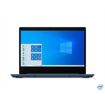 LENOVO Laptop 3i 14 Windows 10 Pro 10th Gen Intel Core i3 1005G1 SSD: 128 GB 35.6 cm (14") Blue