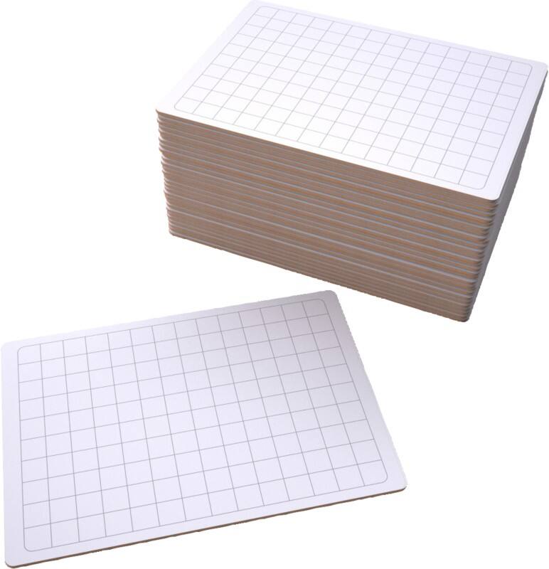 Show-me Whiteboard Non Magnetic 29.5 (W) x 21 (H) cm Pack of 30