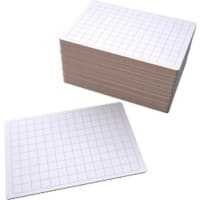 Show-me GFB30 Non Magnetic Whiteboard 29.5 x 21 cm Pack of 30