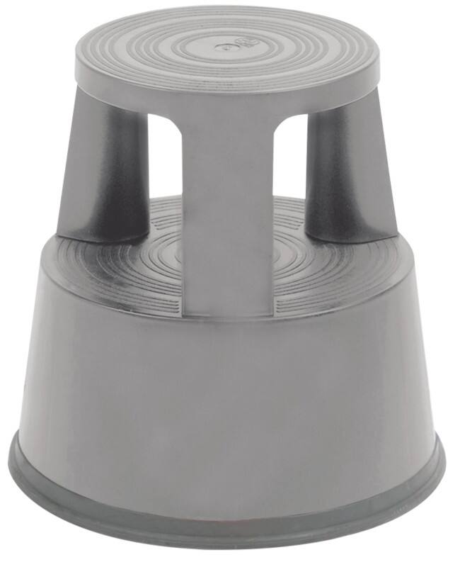 GPC Stel Stool GA009Z Grey Plastic