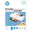 HP Everyday Laminating Pouch Glossy 80 microns (2 x 80) Transparent Pack of 100