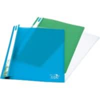 Rapesco Report File ECO 1099 A4 Assorted Polypropylene Pack of 10