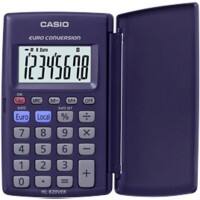 Casio HL-820VER Pocket Calculator 12 Digit LCD Display Blue