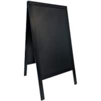 Securit Pavement Sign Freestanding 54.5 (W) x 85 (H) cm Black