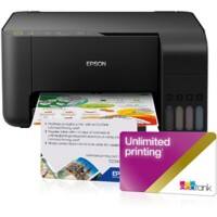 Epson EcoTank ET-2710 (Unlimited Printing 2 years) A4 Colour Inkjet 3-in-1 Printer with Wireless Printing