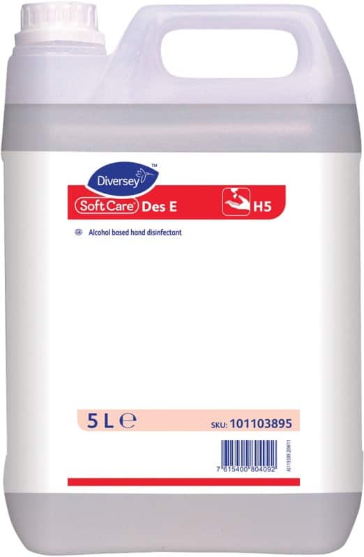 Diversey Soft Care Hand Sanitiser Gel 5 L