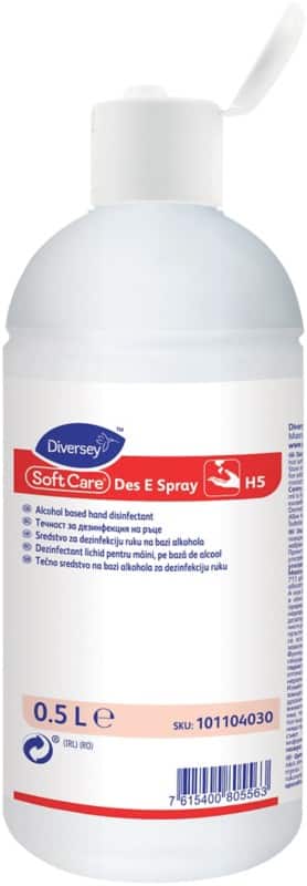 Diversey Hand Sanitiser Liquid Soft Care H5 500 ml