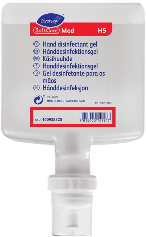 Diversey Hand Sanitiser Care Med 1.3 L Pack of 4