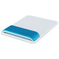 Leitz Ergo WOW Mouse Pad with Height Adjustable Wrist Support for Standard Mouse 6517 White, Blue