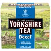 Yorkshire Tea Bags Black Tea Pack of 80