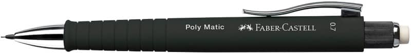 Faber-Castell Poly Matic Mechanical Pencil 0.7 mm B Black