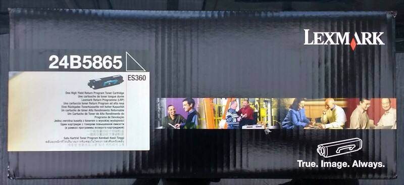 Lexmark Original Toner Cartridge 24B5865 Black
